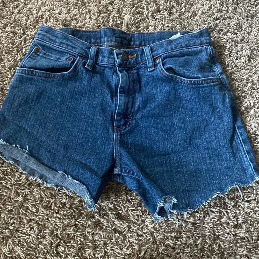 𝅺WRANGLER High Waist Cut Off Shorts 4